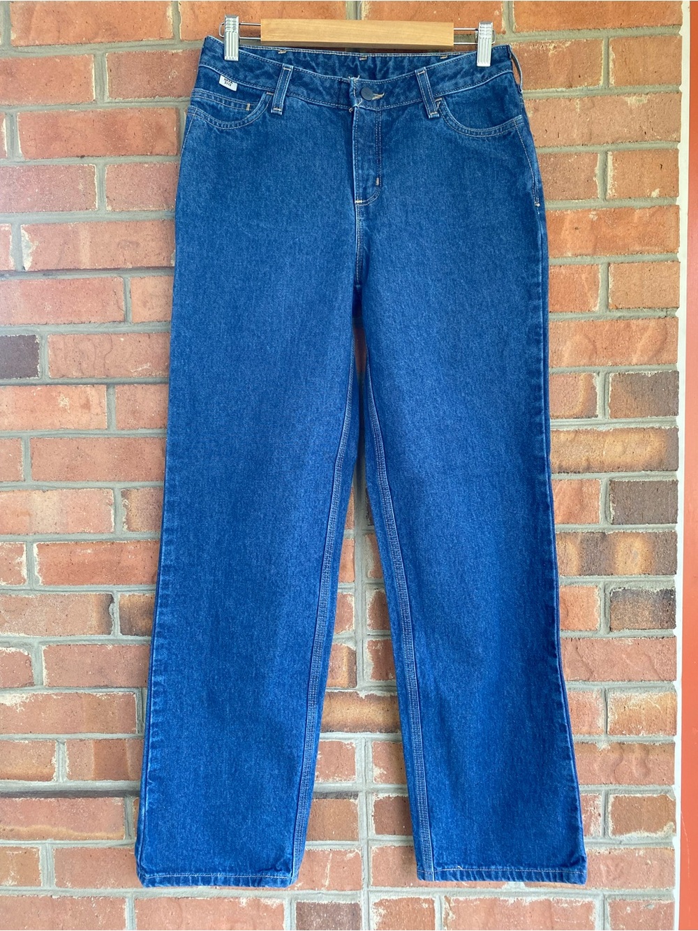 Carhartt Women's Straight Leg Blue Denim Jeans